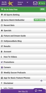 Hollywoodbets Landing Page 1