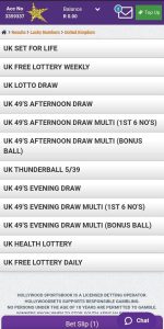 Hollywoodbets Uk49s Betting 3